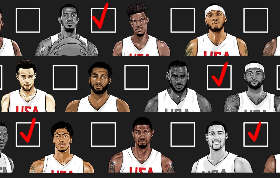 Select your Olympic dream basketball team