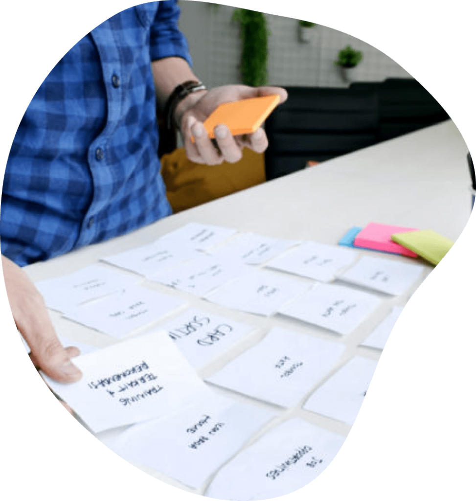team member hosting planning meeting